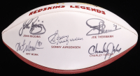 Redskins Legends Logo Football Signed By (5) With Joe Theismann, John Riggins, Art Monk, Sonny Jurgensen (JSA) at PristineAuction.com