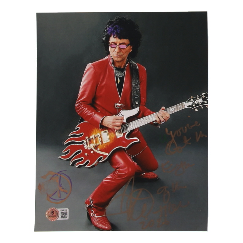 Jim Peterik Signed 8x10 Photo with Inscription & Hand-Drawn Sketch (Beckett) at PristineAuction.com Jim Peterik Signed 8x10 Photo with Inscription & Hand-Drawn Sketch (Beckett) at PristineAuction.com