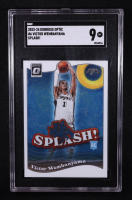 Victor Wembanyama 2023-24 Donruss Optic Splash! #6 RC (SGC 9) at PristineAuction.com