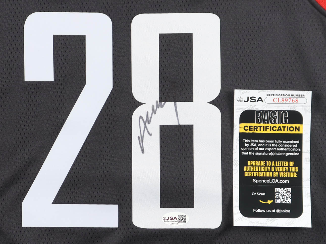 Alperen Sengun Signed Rockets Jordan Authentic Jersey (JSA) at PristineAuction.com Alperen Sengun Signed Rockets Jordan Authentic Jersey (JSA) at PristineAuction.com