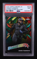 Junior Caminero 2025 Topps Chrome Future Stars Gold Refractors #FS18 #20/50 RC (PSA 9) at PristineAuction.com