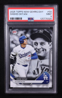 Shohei Ohtani 2025 Topps Now Lou Gehrig Day #LGDSO (PSA 9) at PristineAuction.com