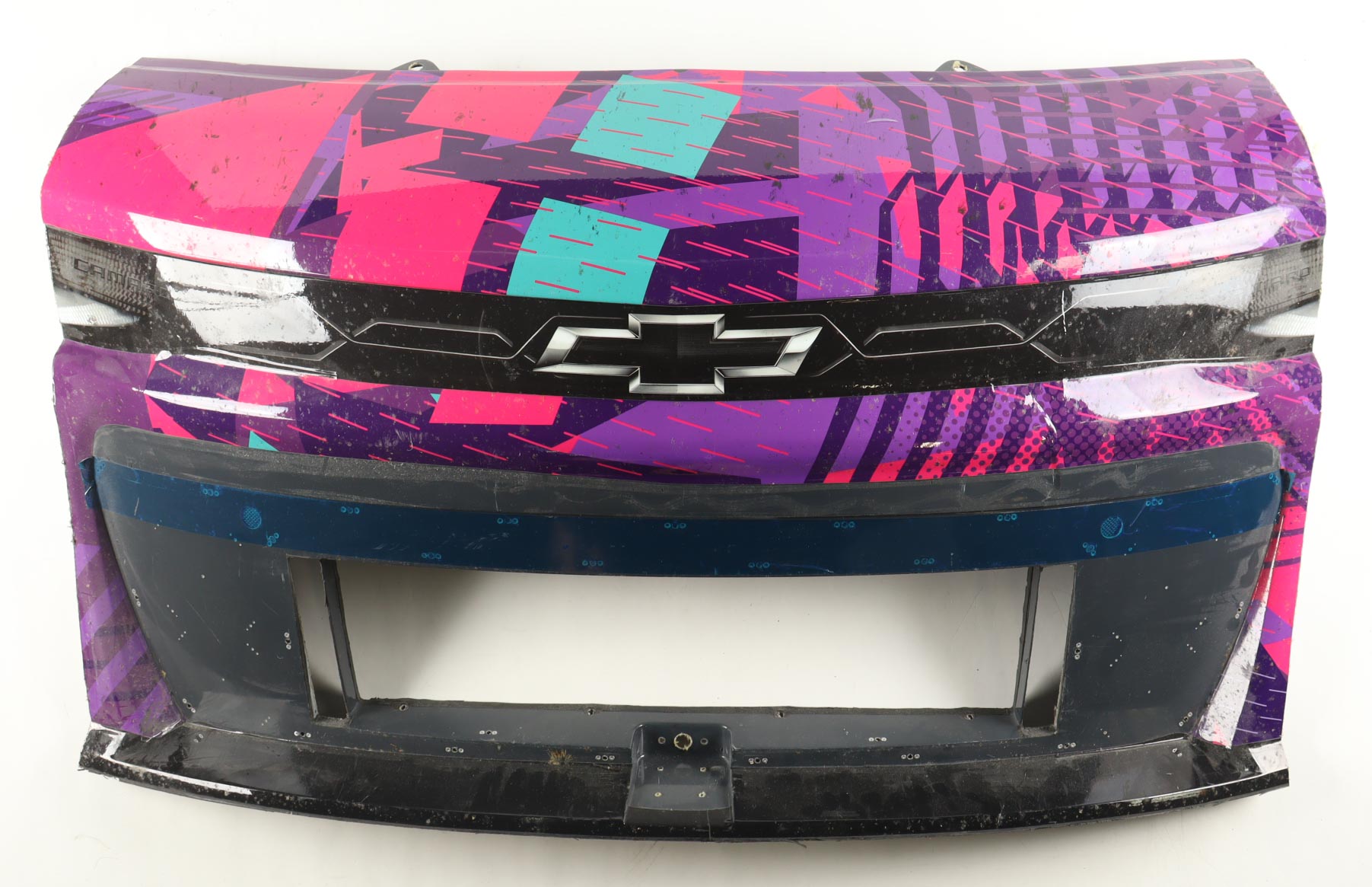 Alex Bowman Race-Used 2024 NASCAR Cup Series #48 Ally Partial Center Nose Car Piece (Hendrick Motorsports) at PristineAuction.com Alex Bowman Race-Used 2024 NASCAR Cup Series #48 Ally Partial Center Nose Car Piece (Hendrick Motorsports) at PristineAuction.com