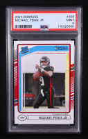 Michael Penix Jr. 2024 Donruss #308 RR RC (PSA 9) at PristineAuction.com