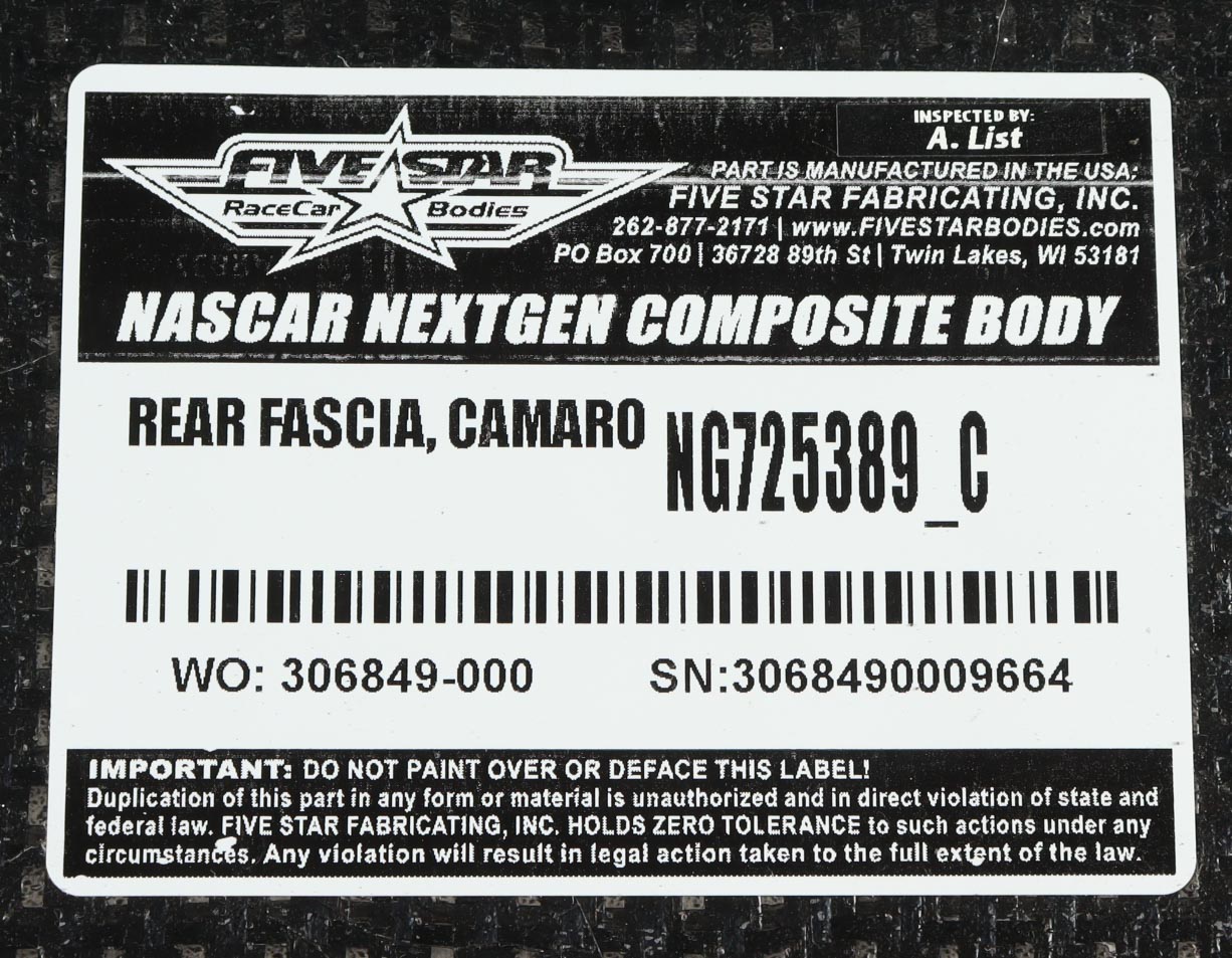 Alex Bowman Race-Used 2024 Las Vegas Motor Speedway 2 #48 Ally Center Bumper Car Piece (Hendrick Motorsports) at PristineAuction.com Alex Bowman Race-Used 2024 Las Vegas Motor Speedway 2 #48 Ally Center Bumper Car Piece (Hendrick Motorsports) at PristineAuction.com