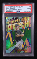 Paul Skenes 2024 Topps Chrome Update All Etch Rookie Rush #CAERU1 RC (PSA 9) at PristineAuction.com