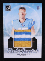 Ladd McConkey 2024 Donruss Rookie Holiday Sweater #23 RC at PristineAuction.com