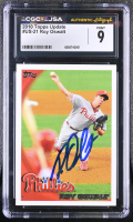 Roy Oswalt Signed 2010 Topps Update #US-21 (CGC 9) at PristineAuction.com