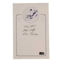 Tex Hill, Ed Rector & Robert Scott Jr. Signed "Flying Tigers" Bookplate (AIV) at PristineAuction.com