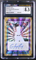 Hanley Ramirez 2025 Donruss Signature Series Gold Laser #SG-HRM #09/10 (CGC 8.5) at PristineAuction.com