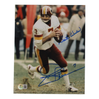 Joe Theismann Signed Redskins 8x10 Photo Inscribed "Best Wishes" (Beckett) at PristineAuction.com