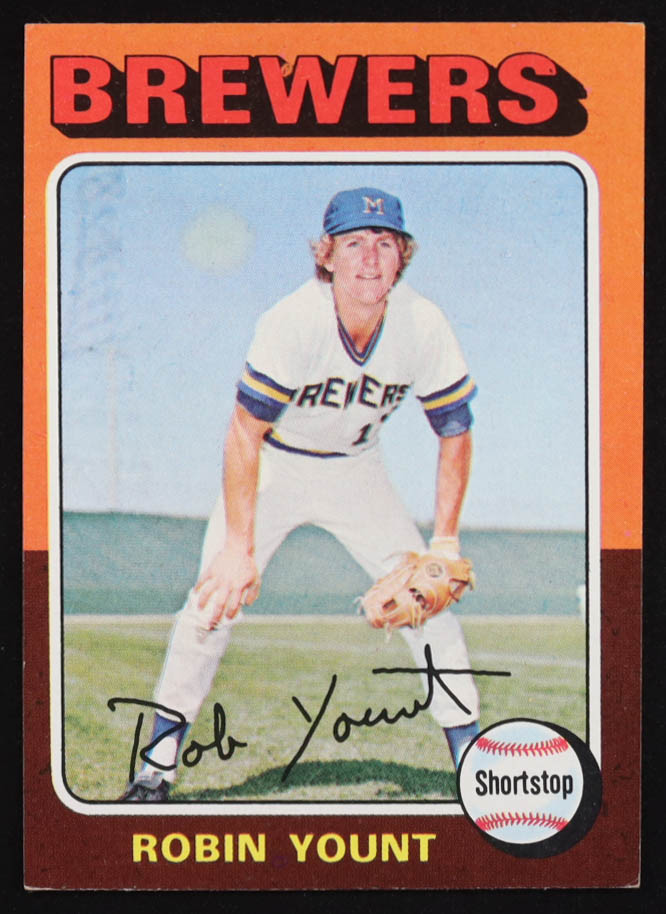 Robin Yount 1975 Topps #223 RC at PristineAuction.com Robin Yount 1975 Topps #223 RC at PristineAuction.com