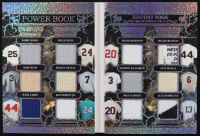 2025 Leaf History Book Chapter 2 Power Book Silver Holofoil #PB-1 #2/3 Jumbo Card Barry Bonds/Willie Mays/Babe Ruth/Mickey Mantle/Hank Aaron/Ken Griffey Jr./Frank Robinson/Willie McCovey/Harmon Killebrew/Stan Musial/Mike Schmidt/Alex Rodriguez at PristineAuction.com