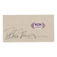 Peter Frampton Signed 2x4 Cut (PSA) at PristineAuction.com