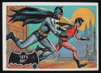 Batman 1966 Topps Black Bat Let's Go! #28 at PristineAuction.com