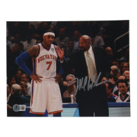 Mike Woodson Signed Knicks 8x10 Photo (Beckett) at PristineAuction.com