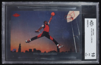 Michael Jordan 1985 Nike Promo #2 RC Jumbo (BCCG 10) at PristineAuction.com