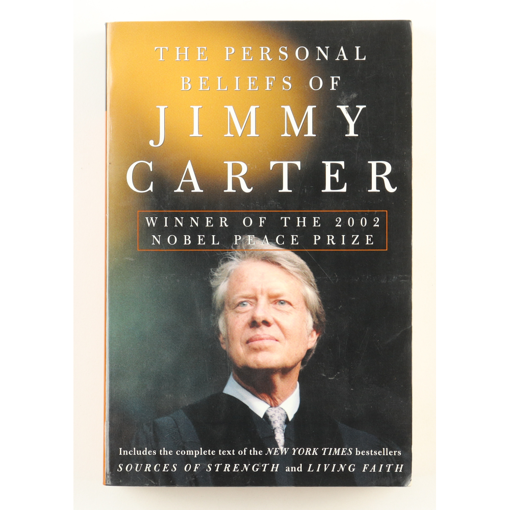 Jimmy Carter Signed "The Personal Beliefs of Jimmy Carter" Softcover Book (JSA) at PristineAuction.com