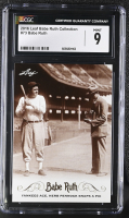 Babe Ruth 2016 Leaf Babe Ruth Collection #73 (CGC 9) at PristineAuction.com