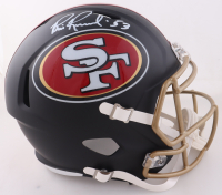 Bill Romanowski Signed 49ers Full-Size Speed Helmet (JSA) at PristineAuction.com
