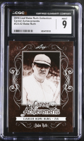 Babe Ruth 2016 Leaf Babe Ruth Collection Career Achievements #CA-02 (CGC 9) at PristineAuction.com