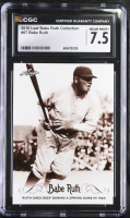 Babe Ruth 2016 Leaf Babe Ruth Collection #07 (CGC 7.5) at PristineAuction.com