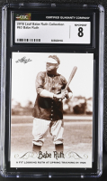 Babe Ruth 2016 Leaf Babe Ruth Collection #63 (CGC 8) at PristineAuction.com