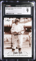 Babe Ruth 2016 Leaf Babe Ruth Collection #51 (CGC 9) at PristineAuction.com