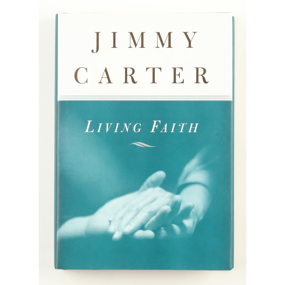 Jimmy Carter Signed "Living Faith" Hardcover Book (JSA) at PristineAuction.com