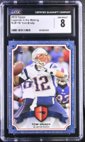 Tom Brady 2013 Topps Legends In The Making #LM-TB (CGC 8) at PristineAuction.com