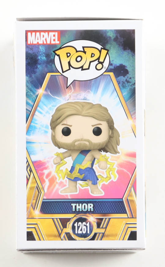 Chris Hemsworth Signed "Thor: Love and Thunder" #1261 Thor Bobble-Head Funko Pop! Vinyl Figure (PSA) at PristineAuction.com Chris Hemsworth Signed "Thor: Love and Thunder" #1261 Thor Bobble-Head Funko Pop! Vinyl Figure (PSA) at PristineAuction.com