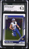 Puka Nacua 2024 Donruss Optic #115 (CGC 9.5) at PristineAuction.com