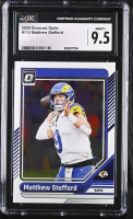 Matthew Stafford 2024 Donruss Optic #113 (CGC 9.5) at PristineAuction.com