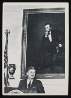 Pres. Kennedy Speaks to Audience 1964 Topps John F. Kennedy #5 at PristineAuction.com