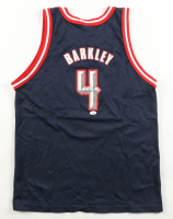 Charles Barkley Signed Rockets Champion Authentic Youth Jersey (JSA) at PristineAuction.com