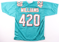 Ricky Williams Signed Jersey Inscribed "Puff, Puff, Run" & "Smoke Weed Everyday!" (JSA) at PristineAuction.com