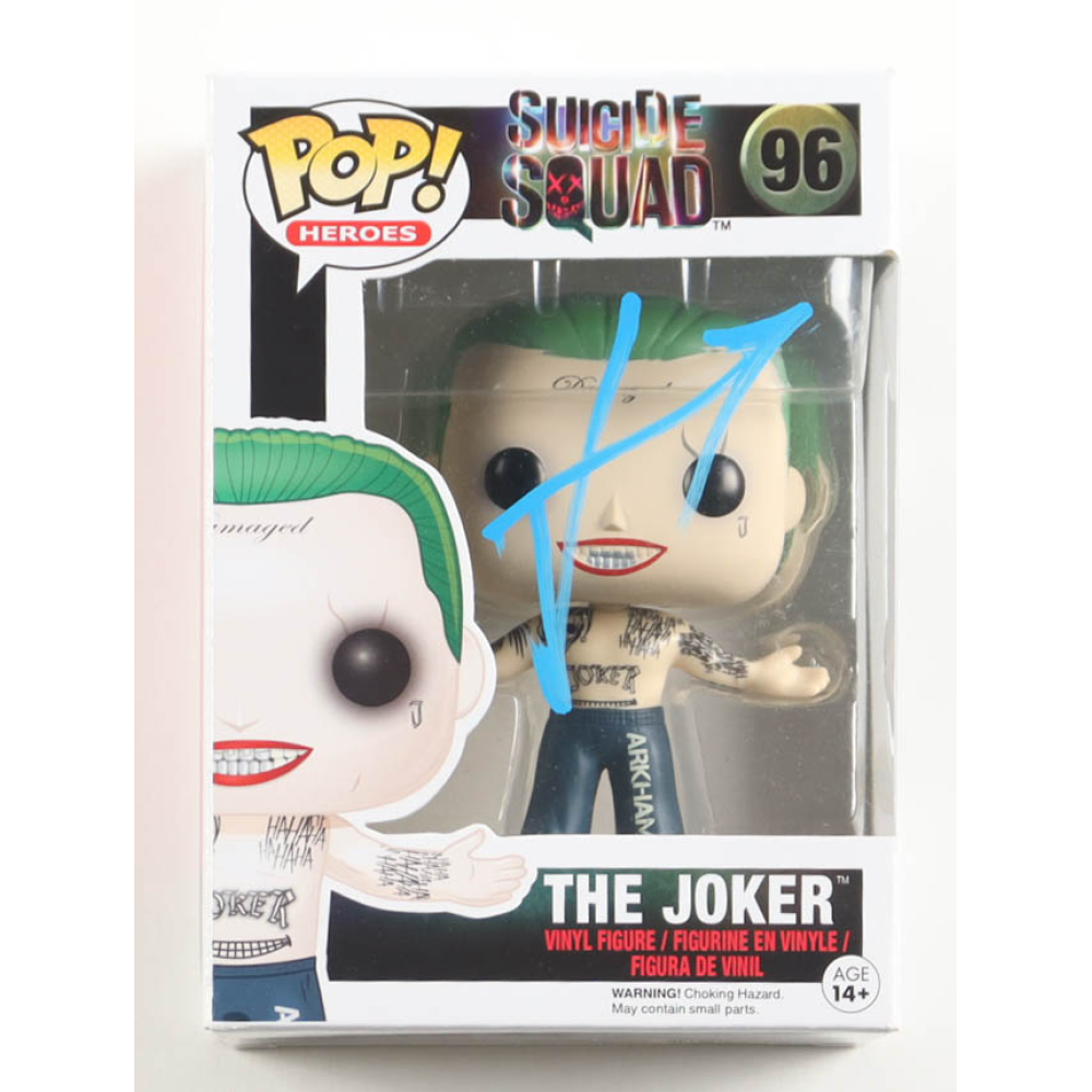 Jared Leto Signed "Suicide Squad" #96 The Joker Funko Pop! Vinyl Figure (ACOA) at PristineAuction.com