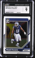 Micah Parsons 2024 Donruss Optic #56 (CGC 9) at PristineAuction.com