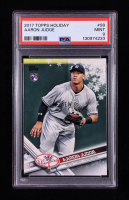 Aaron Judge 2017 Topps Walmart Holiday Snowflake #HMW99 RC (PSA 9) at PristineAuction.com