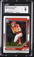 Travis Kelce 2024 Donruss Optic #98 (CGC 9) at PristineAuction.com