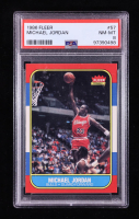 Michael Jordan 1986-87 Fleer #57 RC (PSA 8) at PristineAuction.com