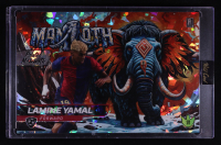 Lamine Yamal 2024 Wild Card Alumination Dino-Might '25 National Exclusive Painted Mammoth Crystal #DMPNM301-LY01-LY RC #1/1 at PristineAuction.com