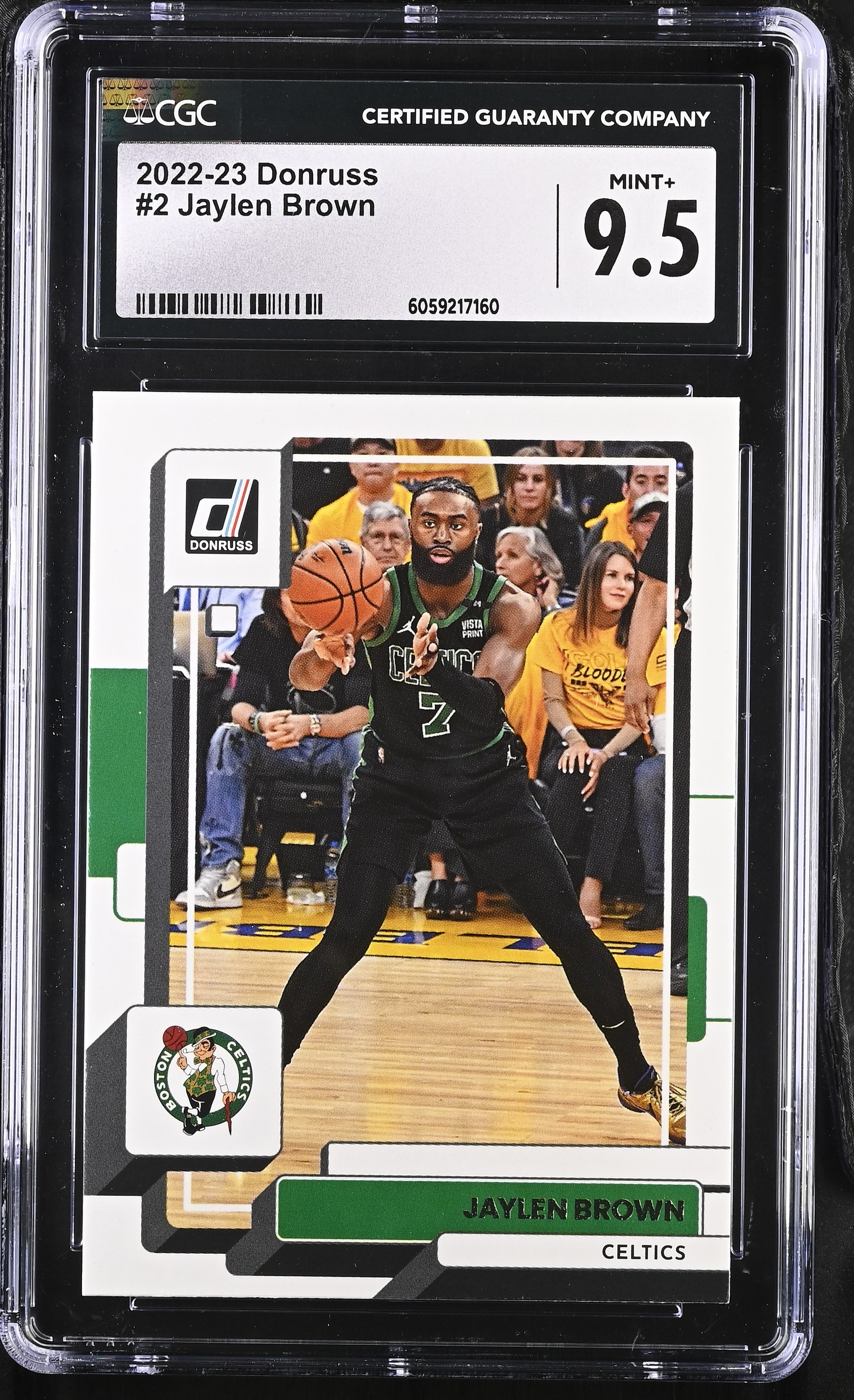 Jaylen Brown 2022-23 Donruss #2 (CGC 9.5) at PristineAuction.com Jaylen Brown 2022-23 Donruss #2 (CGC 9.5) at PristineAuction.com