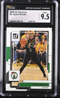 Jaylen Brown 2022-23 Donruss #2 (CGC 9.5) at PristineAuction.com