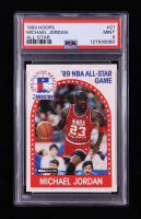 Michael Jordan 1989-90 Hoops AS #21 (PSA 9) at PristineAuction.com