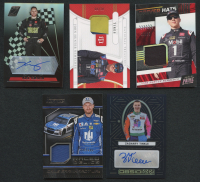 NASCAR Lot of (5) Autographs & Relics at PristineAuction.com