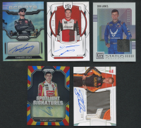 NASCAR Lot of (5) Autographs & Relics at PristineAuction.com