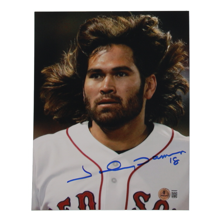 Johnny Damon Signed Red Sox 8x10 Photo (Beckett) at PristineAuction.com Johnny Damon Signed Red Sox 8x10 Photo (Beckett) at PristineAuction.com