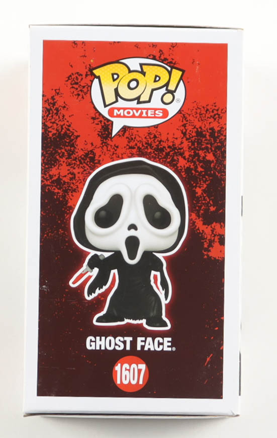 David Arquette Signed "Ghost Face" #1607 Ghost Face Funko Pop! Vinyl Figure (ACOA) at PristineAuction.com David Arquette Signed "Ghost Face" #1607 Ghost Face Funko Pop! Vinyl Figure (ACOA) at PristineAuction.com