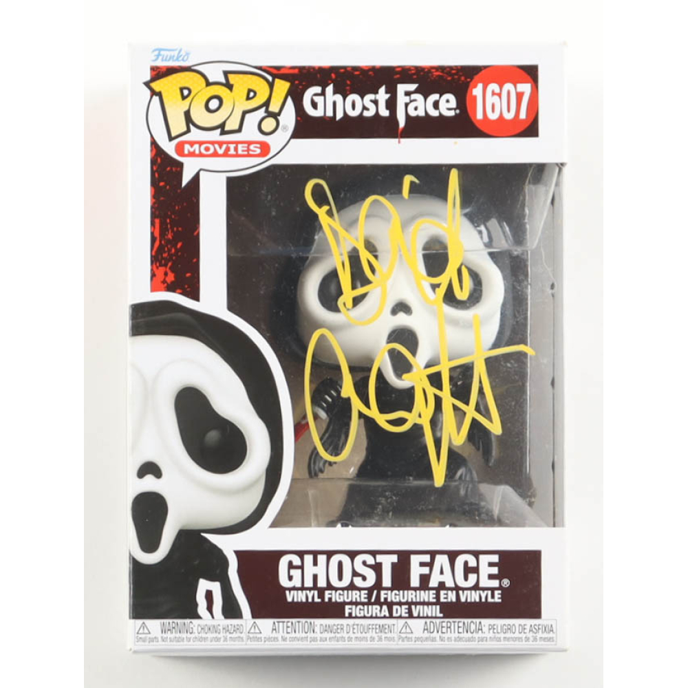 David Arquette Signed "Ghost Face" #1607 Ghost Face Funko Pop! Vinyl Figure (ACOA) at PristineAuction.com